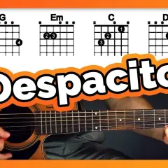 Naucz się zagrać Despacito - proste akordy i styl gry na gitarze krok po kroku