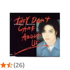 Michael Jackson w okładce singla "They Don't Care About Us".