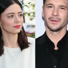 Adriana Kalska i jej partner, Mikołaj Roznerski, na wspólnym zdjęciu.