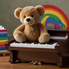 Proste melodie na pianino dla dzieci: nauka przez zabawę