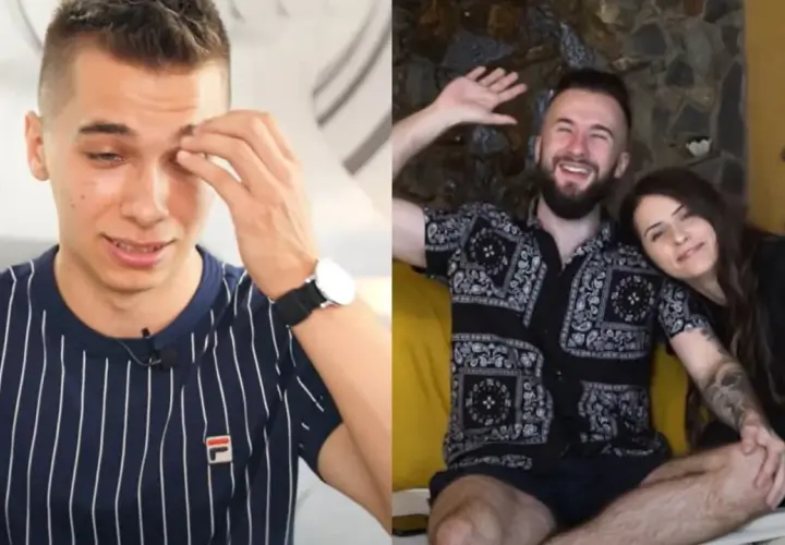 Rozdarty Friz, gdy Kinga zdradza go z innym. Na drugim planie wesoła para.