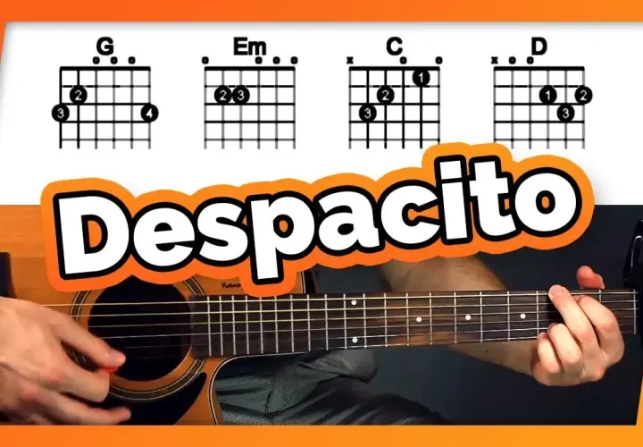 Naucz się zagrać Despacito - proste akordy i styl gry na gitarze krok po kroku