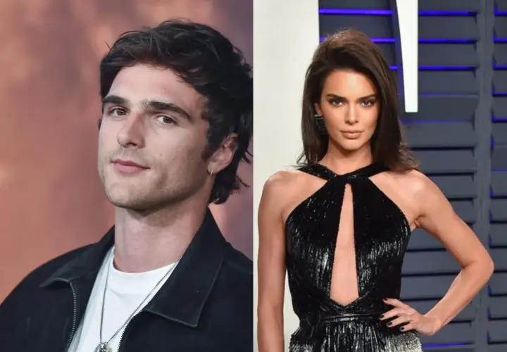 Jacob Elordi i jego dziewczyna, Kendall Jenner, na czerwonym dywanie.