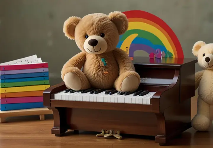 Proste melodie na pianino dla dzieci: nauka przez zabawę
