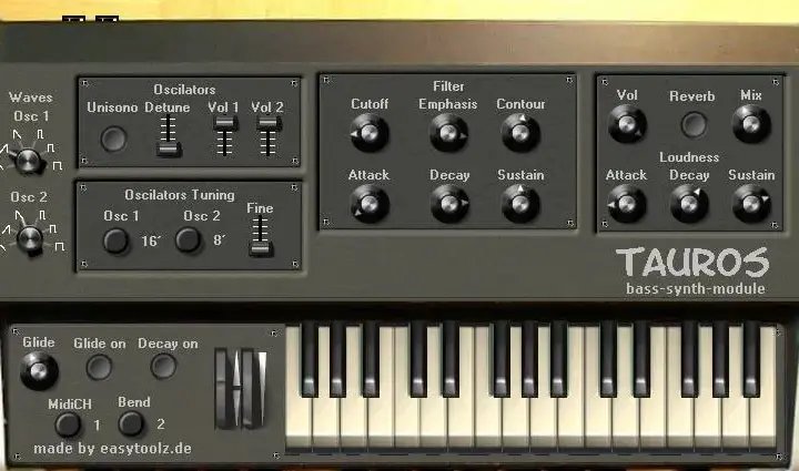 Syntezator muzyczny - Syntetyzator dźwięku online