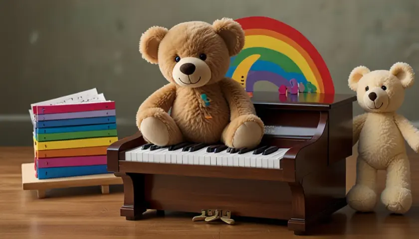 Proste melodie na pianino dla dzieci: nauka przez zabawę