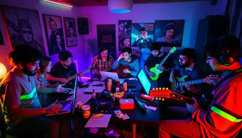Muzycy, którzy lubią grać w gry online