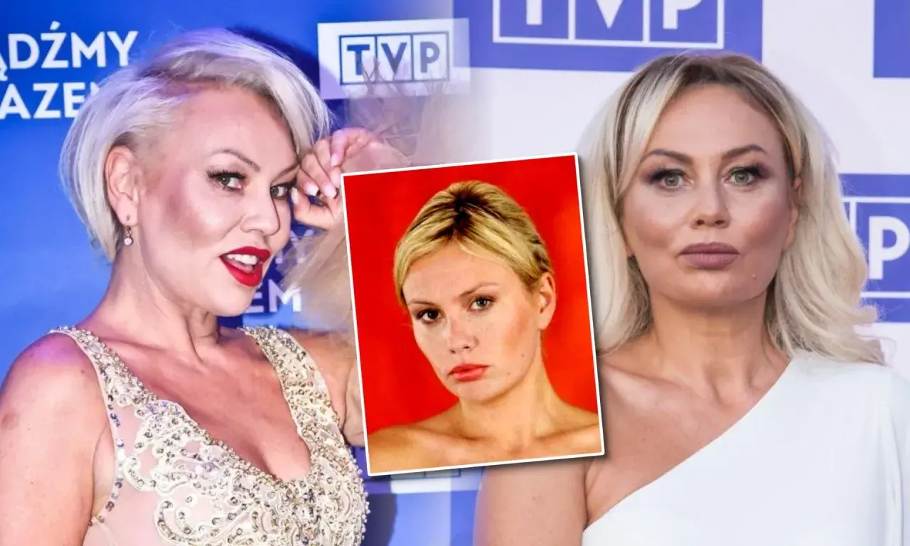 Monika Jarosińska w porównaniu do zdjęć z przeszłości, gdzie widać jej męża, prezentuje się po operacjach plastycznych.