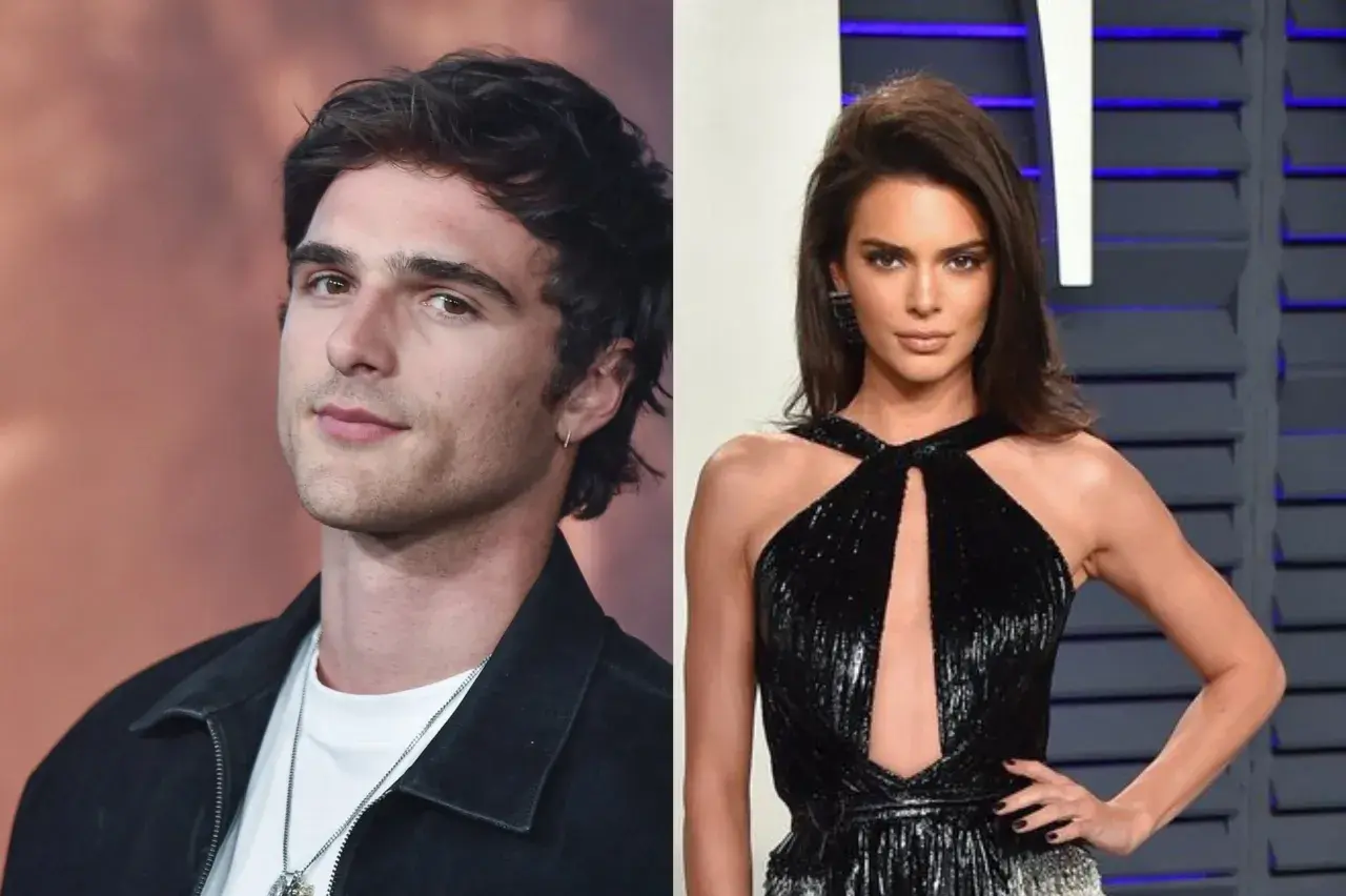 Jacob Elordi i jego dziewczyna, Kendall Jenner, na czerwonym dywanie.